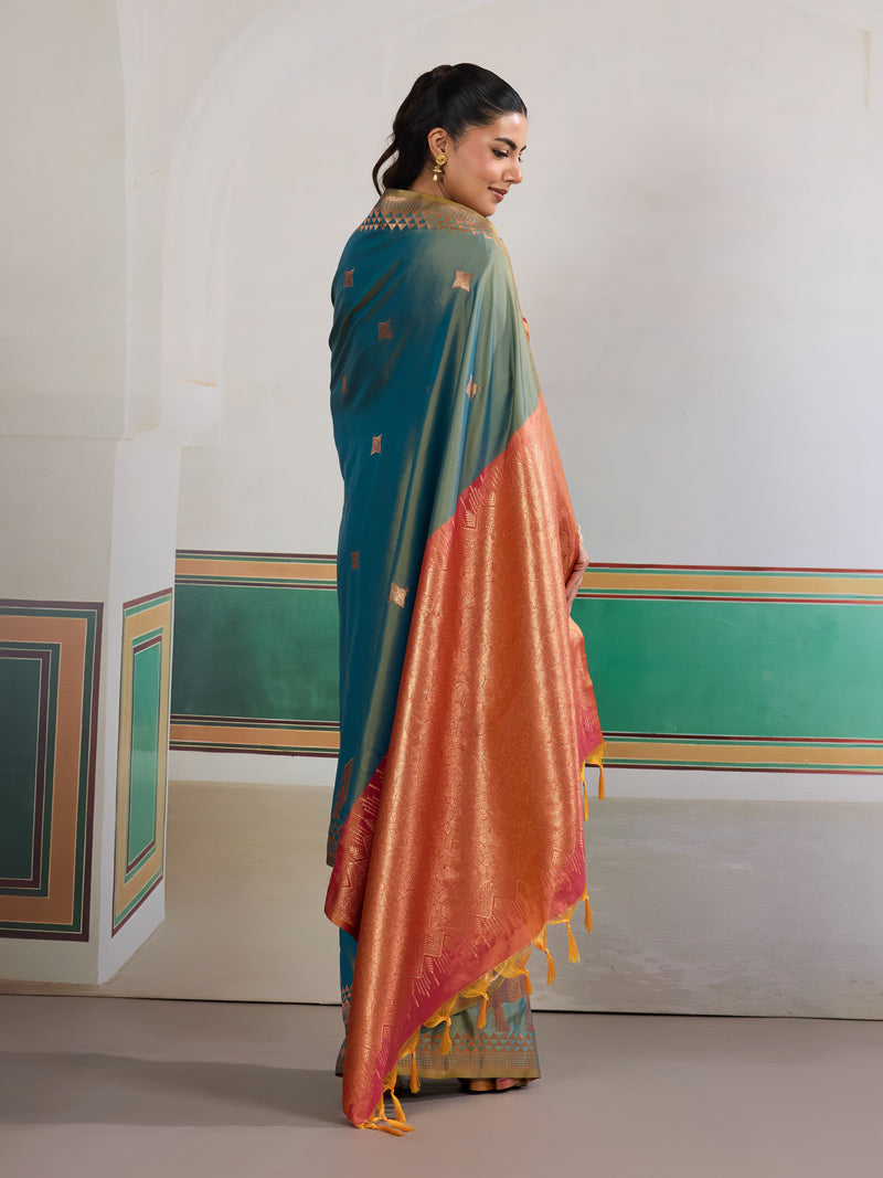 Pure Silk Handloom Weave Saree