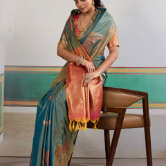 Pure Silk Handloom Weave Saree