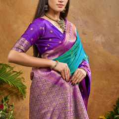 Pure Silk Handloom Weaving Saree