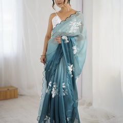 Zimi Chu Sequin Saree