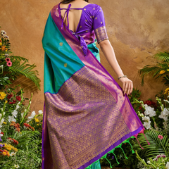 Pure Silk Handloom Weaving Saree