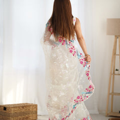 The Organza Starlight Saree