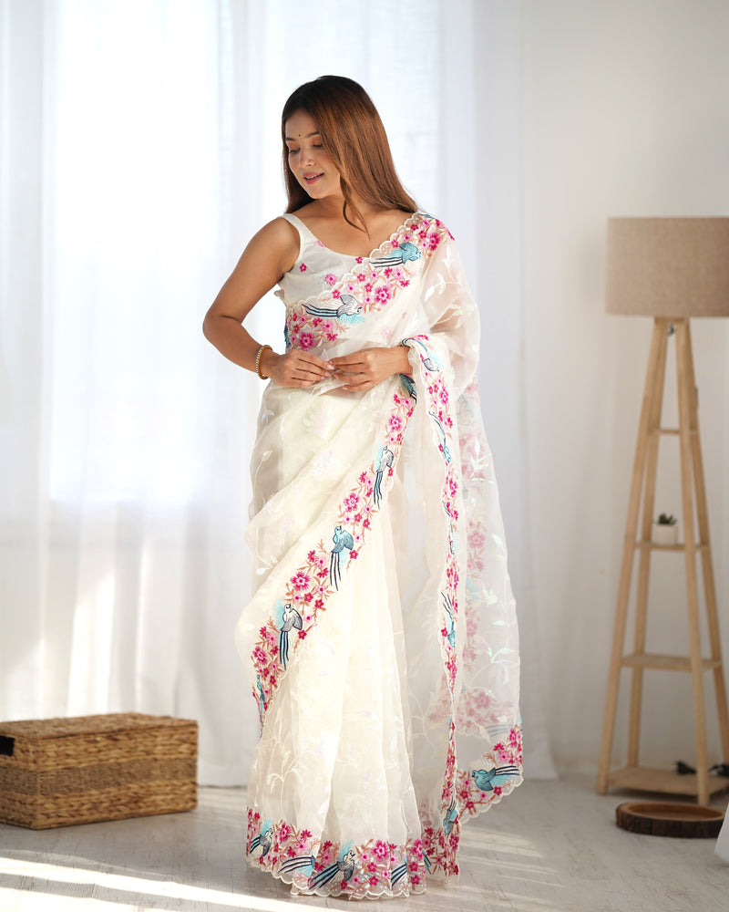 The Organza Starlight Saree