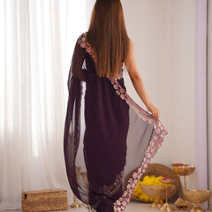 Embellished Bollywood Georgette Saree