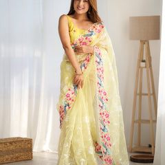 The Organza Starlight Saree